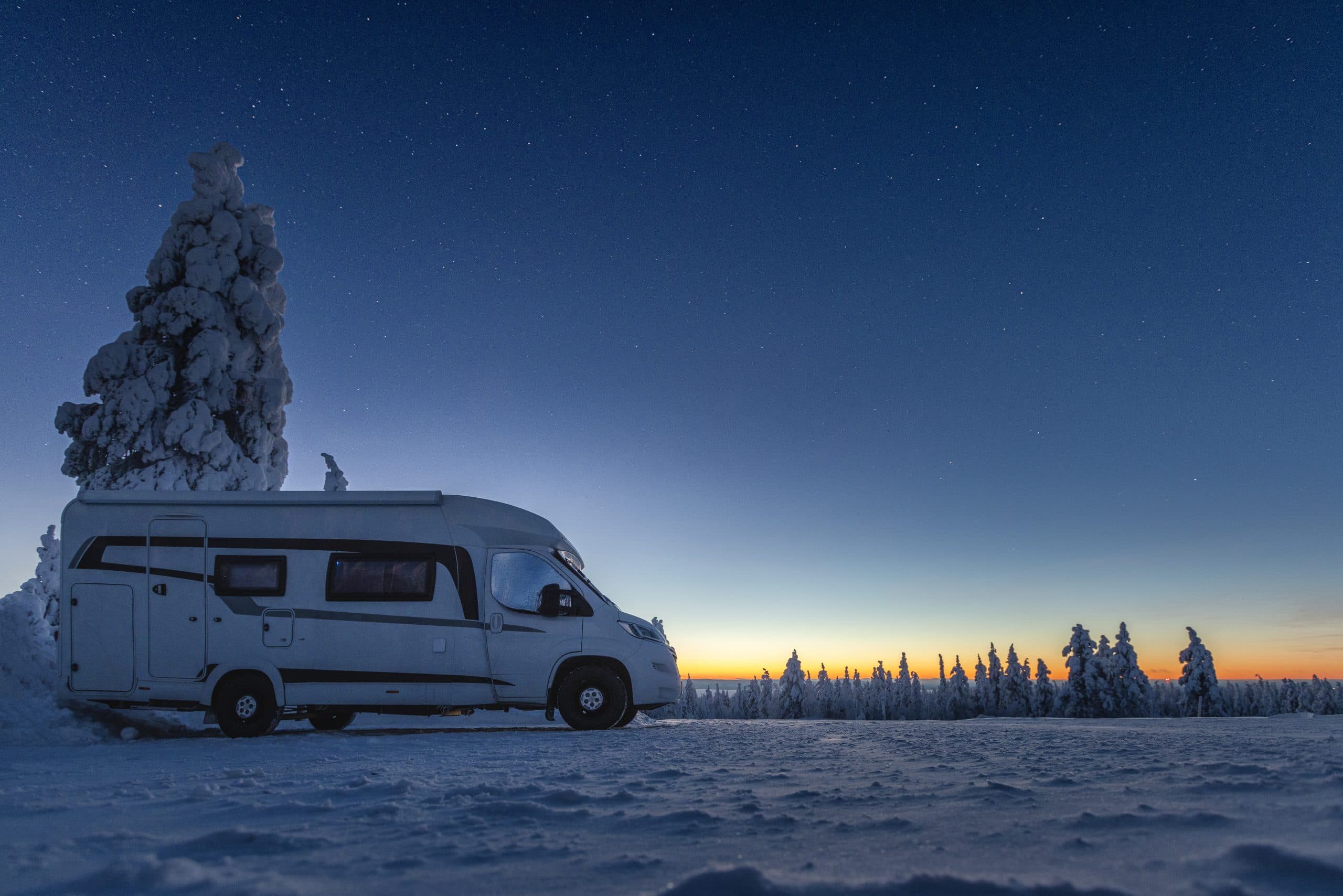 rv living in the winter