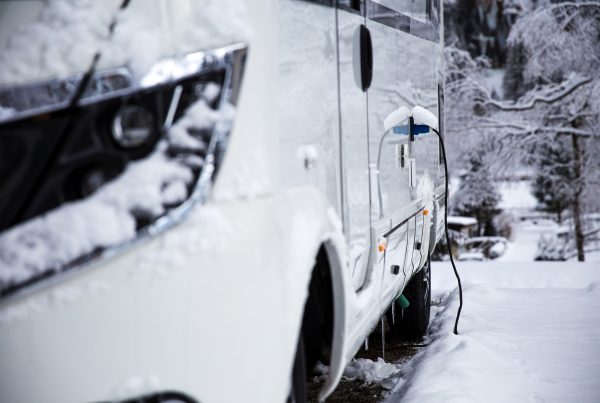 RV living in winter