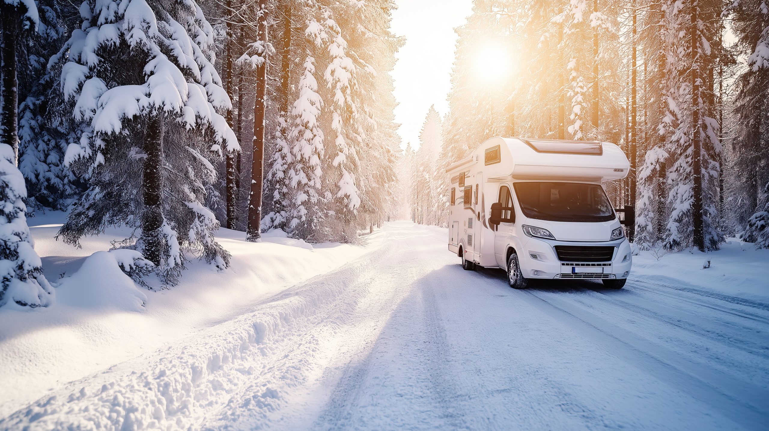 Ice-Covered Roads: RV Living in the Winter and the Risks To Know